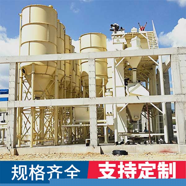 干混砂漿生產(chǎn)線設備組成，干混砂漿生產(chǎn)線有哪些設備