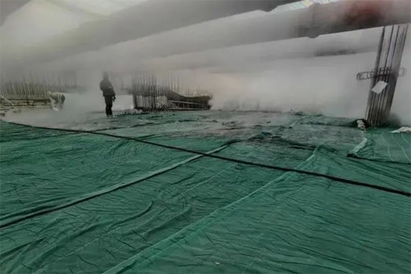 “蒸科技”首次亮相濟南地鐵，冬季混凝土砂漿低溫施工也不怕！
